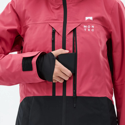 Moss W Veste de ski pour femme – Rose / Noir